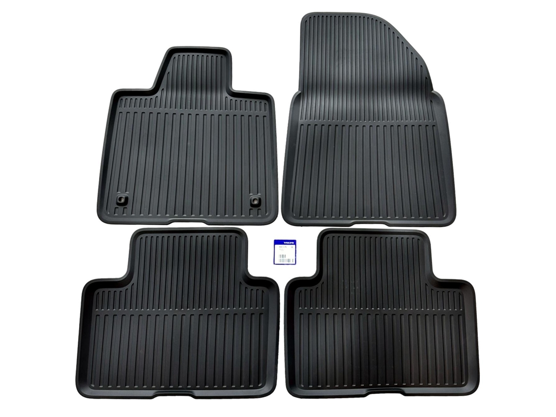Alfombrillas de goma originales para todo tipo de clima para EX30 - Juego completo original Volvo