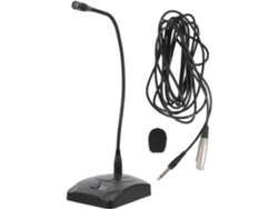 Micrófono De Condensador Con Cable Para Ordenador De Sobremesa, Con Brazo Flexible Ajustable.