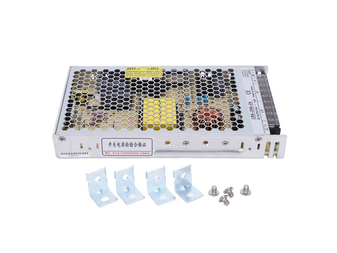 Fuente De Alimentación Switching Berm Lrs-200-24 200w 90~132vac Indicador Led Driver Transformador
