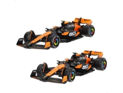 Conjunto de 2 modelos de coches F1 2024: McLaren McL38, Piastri y Norris, 143 Burago