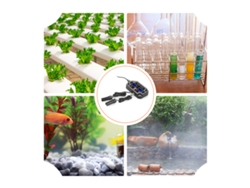 Medidor De Calidad Del Agua 2 En 1 Resistente Al Agua Con Ph/tds Y Doble Pantalla, Enchufe Europeo, Ph/tds-2683, Negro.