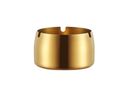 Cenicero De Acero Inoxidable, Resistente A Caídas, Para Uso Interior Y Exterior - Decoración Para Escritorio, Oficina Y Hogar