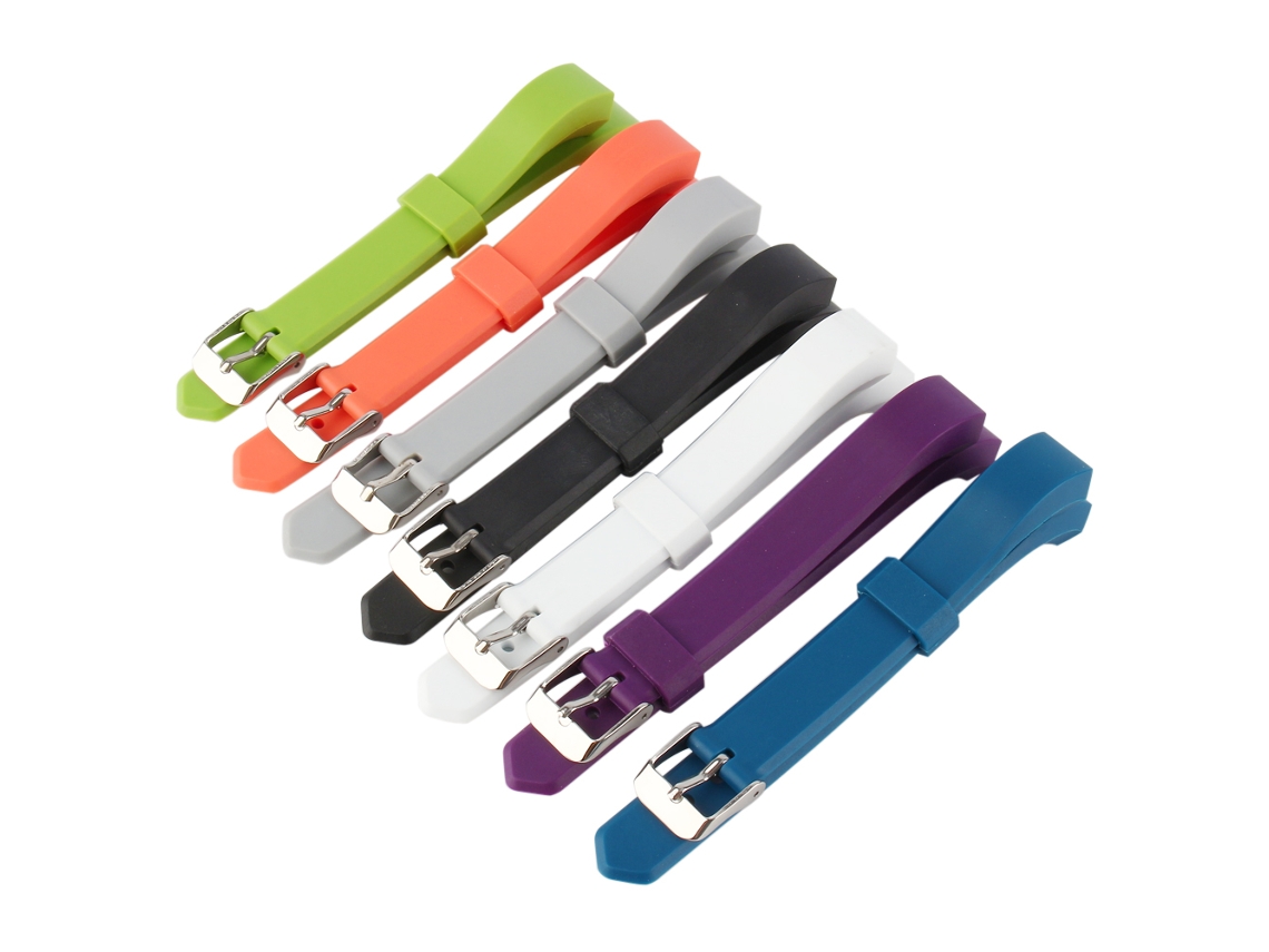 Pulsera Inteligente (hebilla De Color Sólido, Segmentada) Para Fitbit Alt, Lima Verde Suave