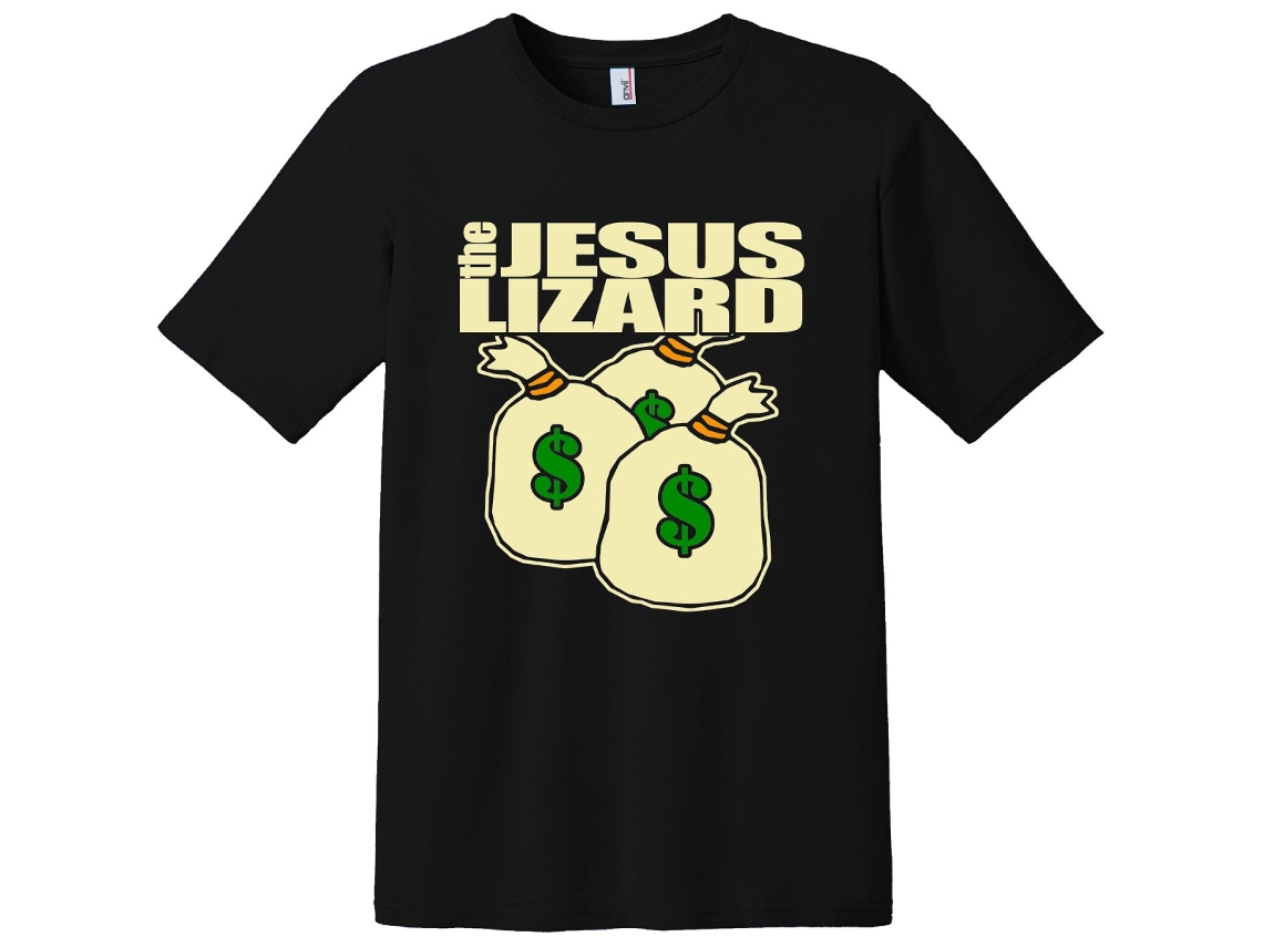 The Jesus Lizard Money T-shirt Rockinstone Unisex Adults Best Sellers Size:s