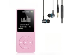 Leitor Mp3 Leitor De Mp3/mp4, Leitor De Mídia Portátil Recarregável Usb Com Fones De Ouvido Estéreo De 64 Gb