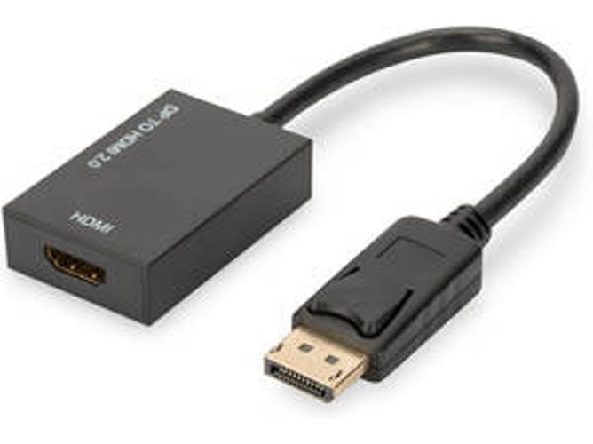 Cable HDMI ASSMANN ELECTRONIC (DisplayPort - HDMI - Negro)