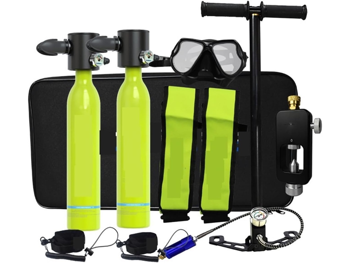 Minibotella De Buceo Con Rebreather De 0,5 L, Botella De Buceo Profesional Para Largas Distancias.