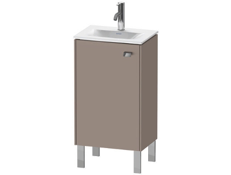Mueble DURAVIT Brioso bajo lavabo vertical 44,0 x 31,0 cm 1 puerta abatible a la izquierda 1 estante de cristal para lavabo Viu 073345