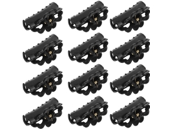 Pinzas Para El Cabello Black Claw, Juego De 20 Unidades, Plástico Ligero.