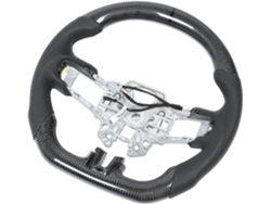 Volante De Fibra De Carbono Y Gamuza Mtri Racing De Fondo Plano Para F20 F22 F30 F32 F87 F80 F82 M140i M2 M3