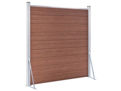Soportes para postes de cerca (2 piezas, acero galvanizado) Wsd109383 Lovely Home