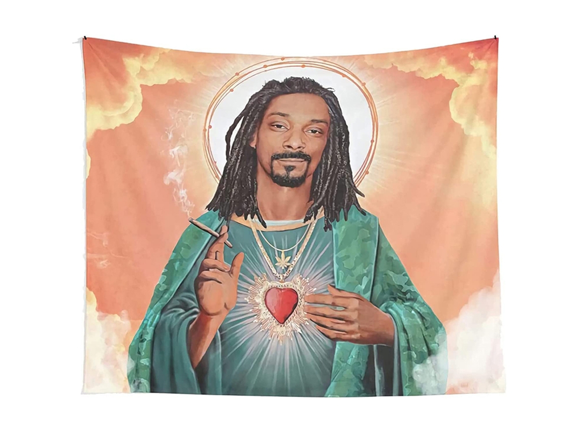 Textil estampado Jesús 130x150cm Decoración dormitorio