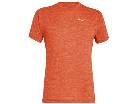 Puez Melange Tee camiseta para hombre salewa dryton naranja montaña