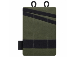 Bolsa Polski Táctica Oxford Verde Militar 15x10,5 Cm Con Cordón 1,5 M Ligera Para Monedas Tarjetas Y Llaves En Exterior