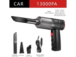 Color 13000Pa Set B Aspirador de mano inalámbrico para automóvil Potente aspirador de mano en seco y húmedo AIHONTAI