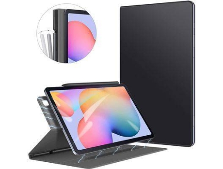 Funda con Soporte Samsung Galaxy Tab S7 Plus PHONESHIELD PHTC-BK-SM-TB-S7+ Negro