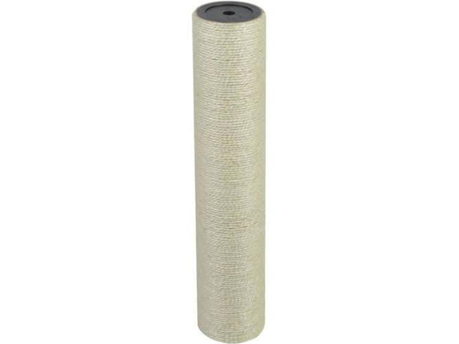 vidaXL Poste rascador para gatos 8x40 cm 10 mm beige