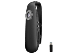 Minicámara portátil 1080p con enchufe europeo, cámaras corporales y de vídeo portátiles para policía TAISHENGDA