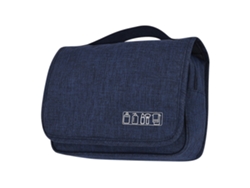 Neceser de maquillaje e higiene para mujer, color azul (capacidad para 1 unidad)