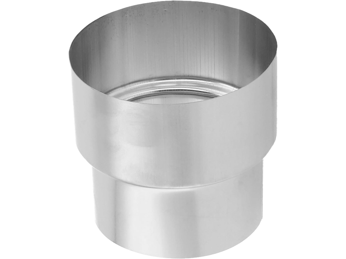 Adaptador Reductor De Conducto De Chimenea De Acero Inoxidable (ø110 Mm/ø50 Mm)