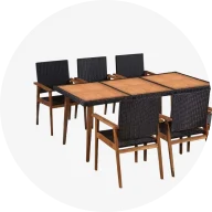 Juegos de comedor exterior