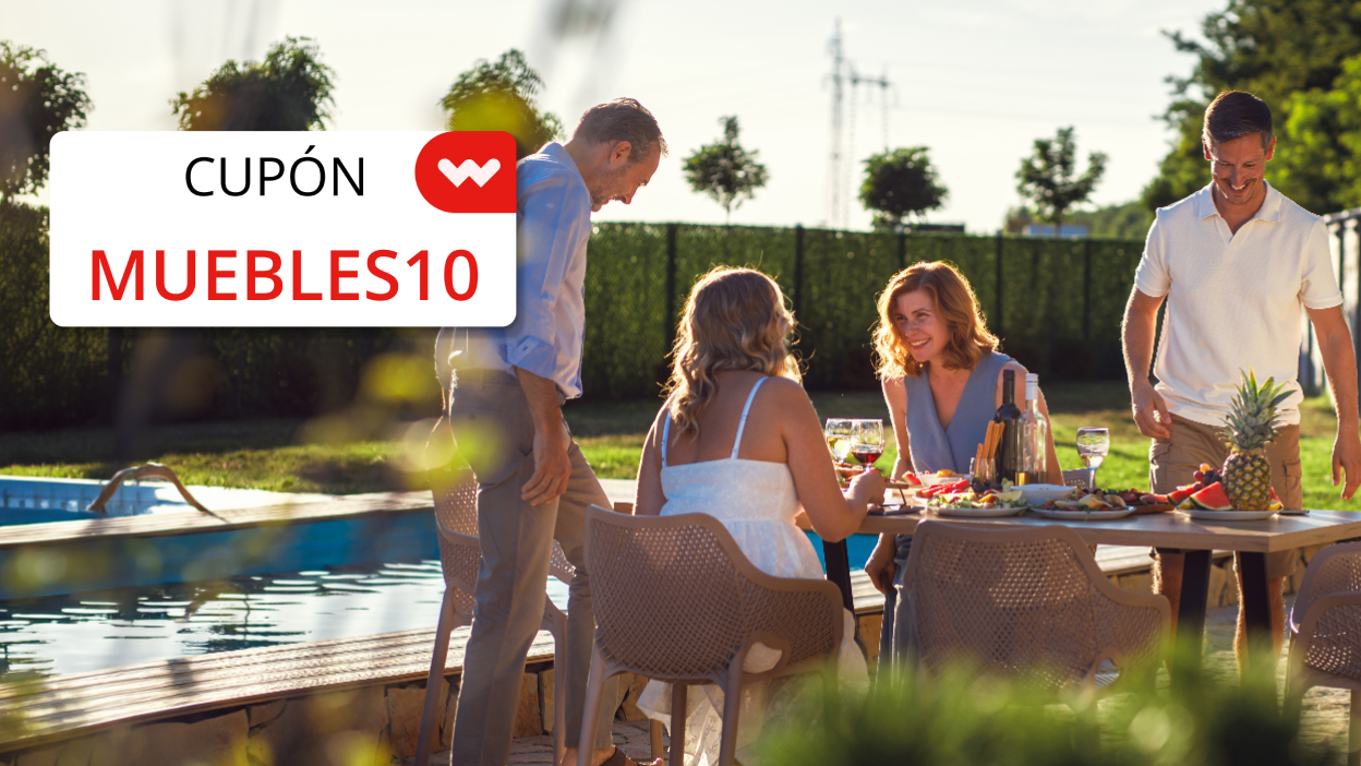 -10% en Mobiliario Exterior de Jardín.