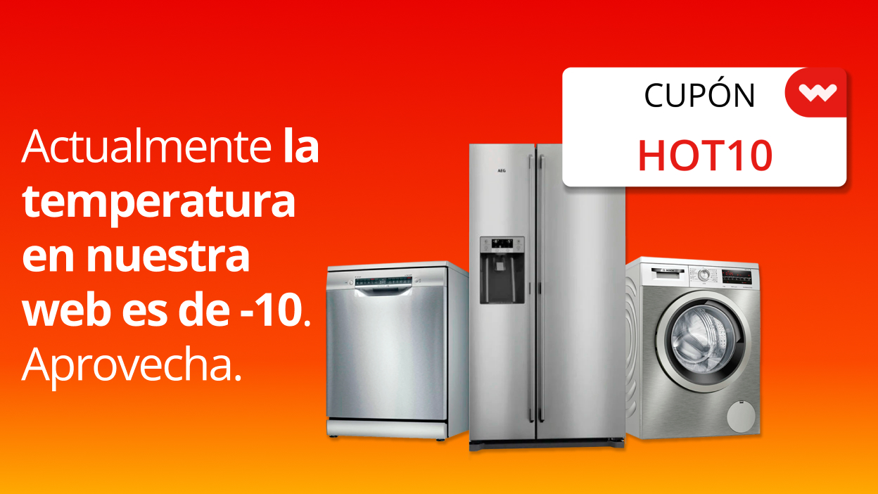 -10% en Grandes Electrodomésticos